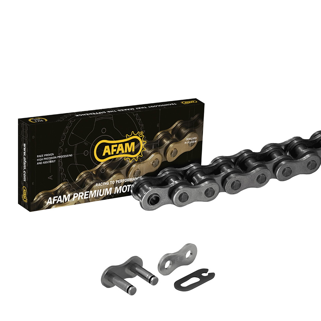 AFAM Kette 428 M 144 mit Clip-Schloss