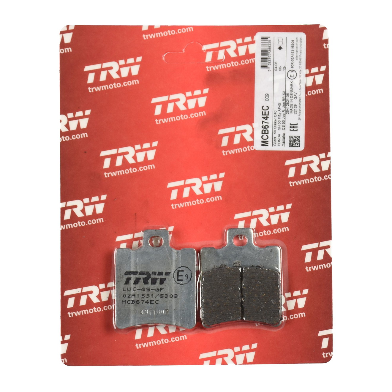 TRW Bremsbelag organisch