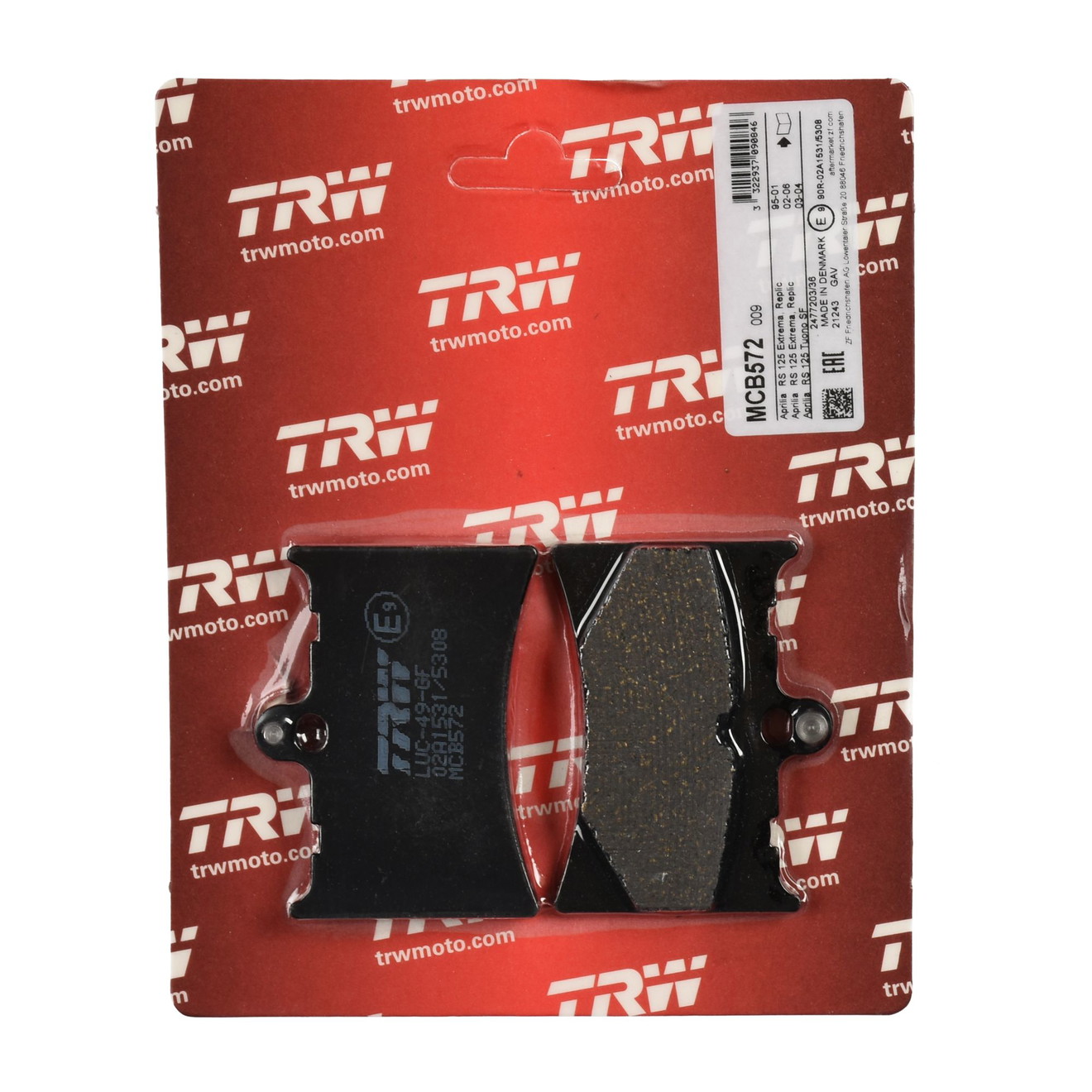 TRW Bremsbelag organisch