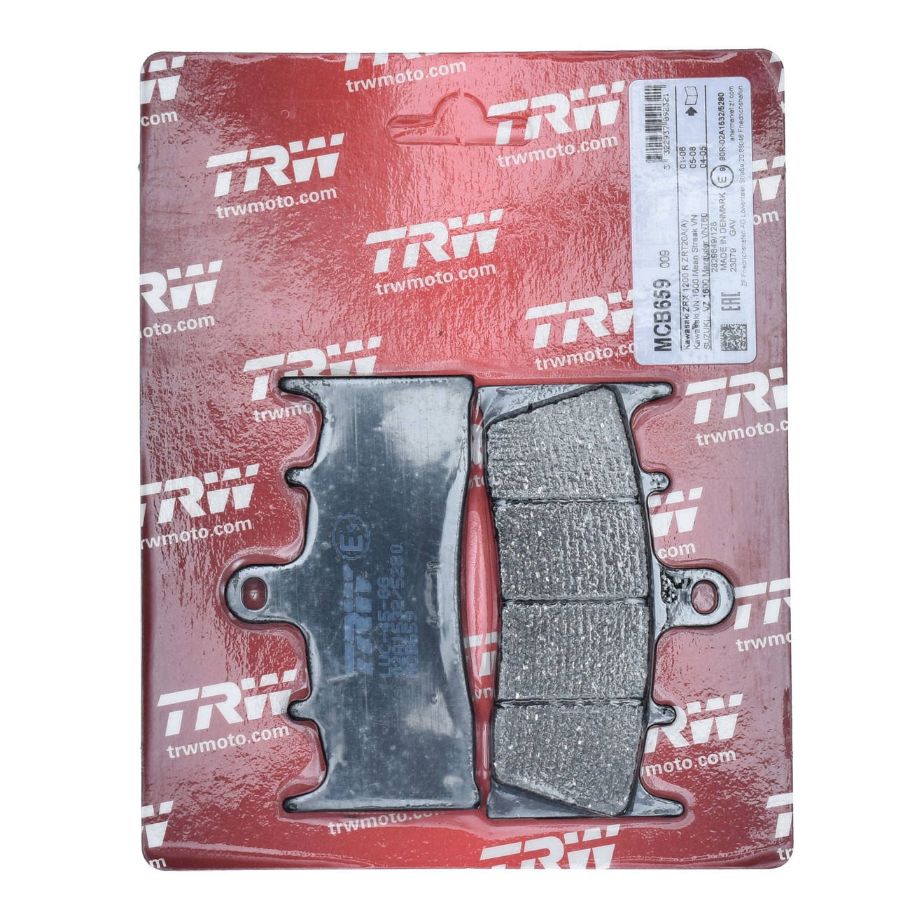 TRW Bremsbelag organisch MCB659