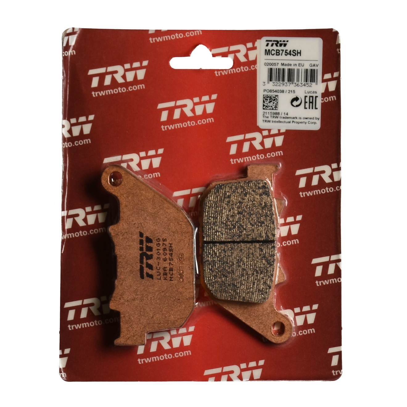 TRW Bremsbelag Sinter Street