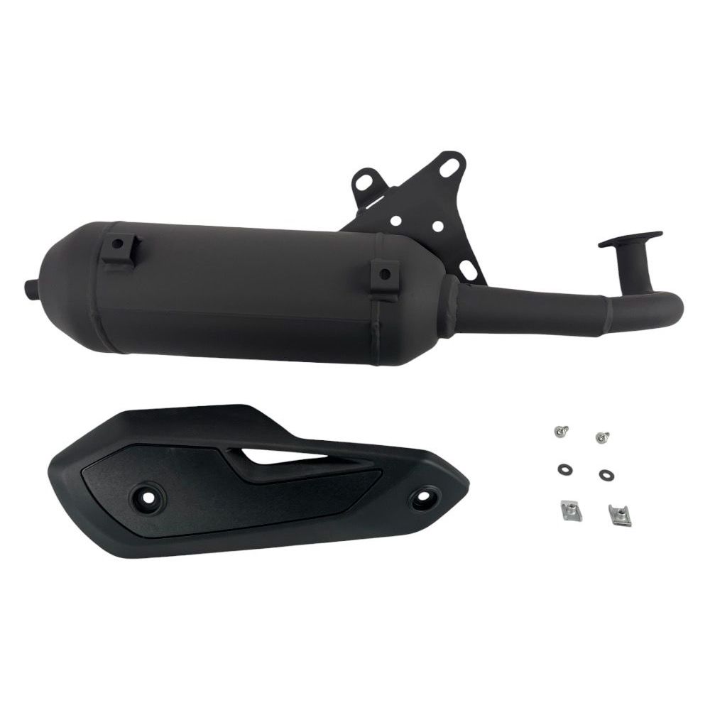 Tecnigas Auspuff Silent Pro Euro 2 schwarz