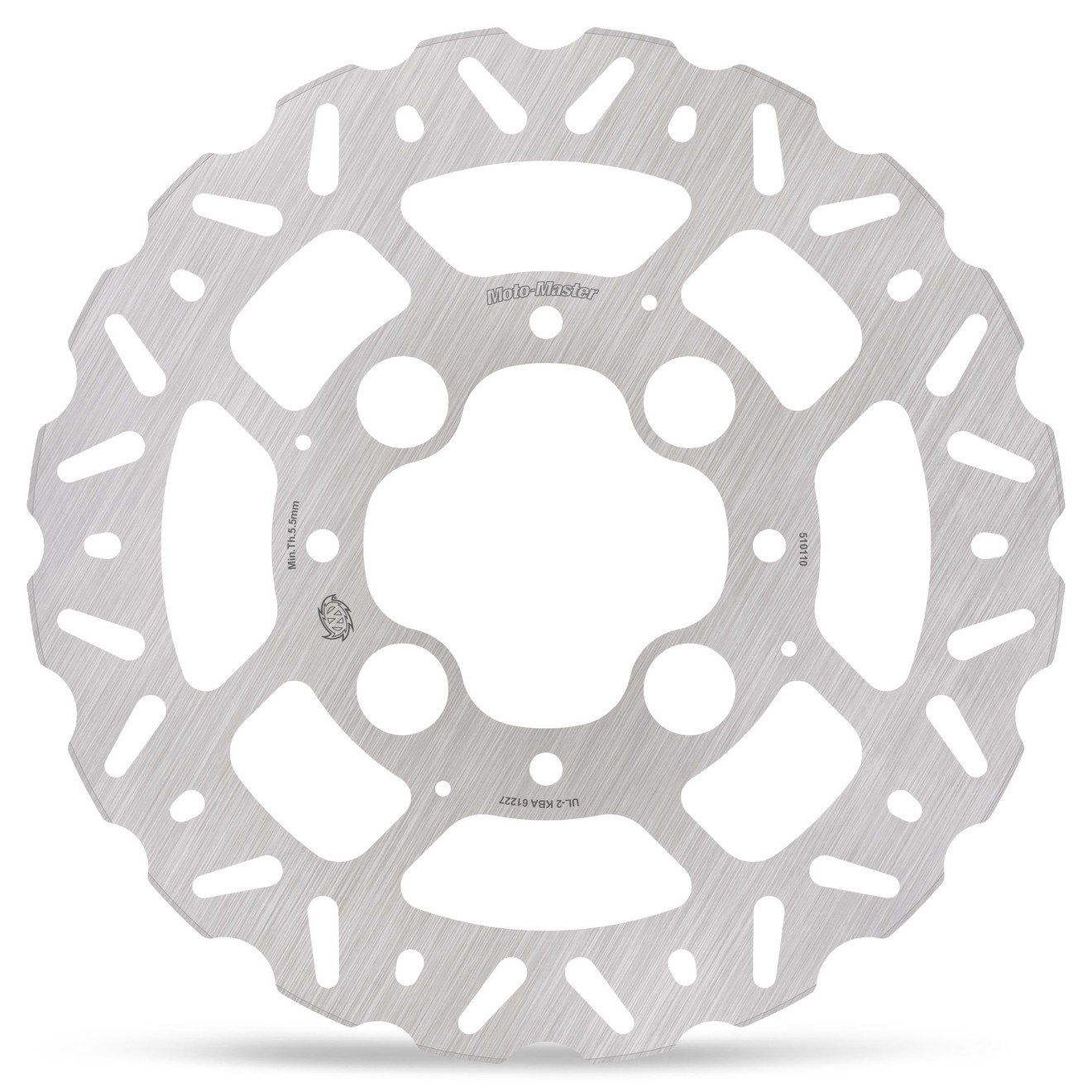 Moto-Master Bremsscheibe Nitro Road hinten starr mit ABE
