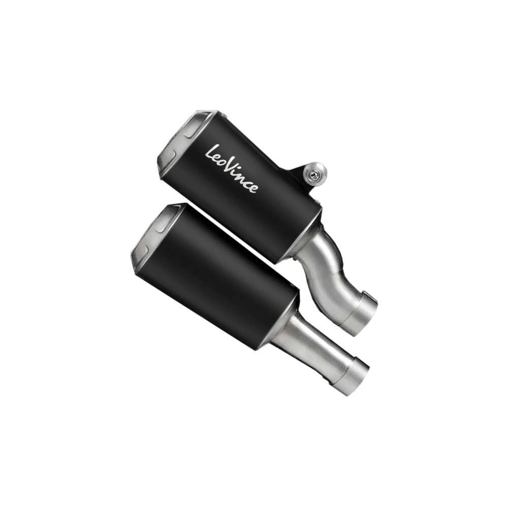 LeoVince Auspuff LV-10 Slip-On schwarz