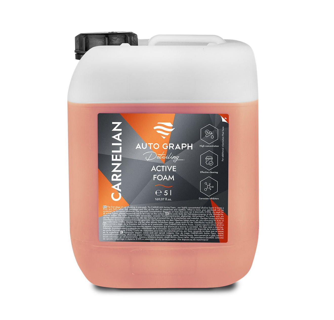 AUTO GRAPH CARNELIAN Actieve Schuimreiniger Snow Foam 5000ml