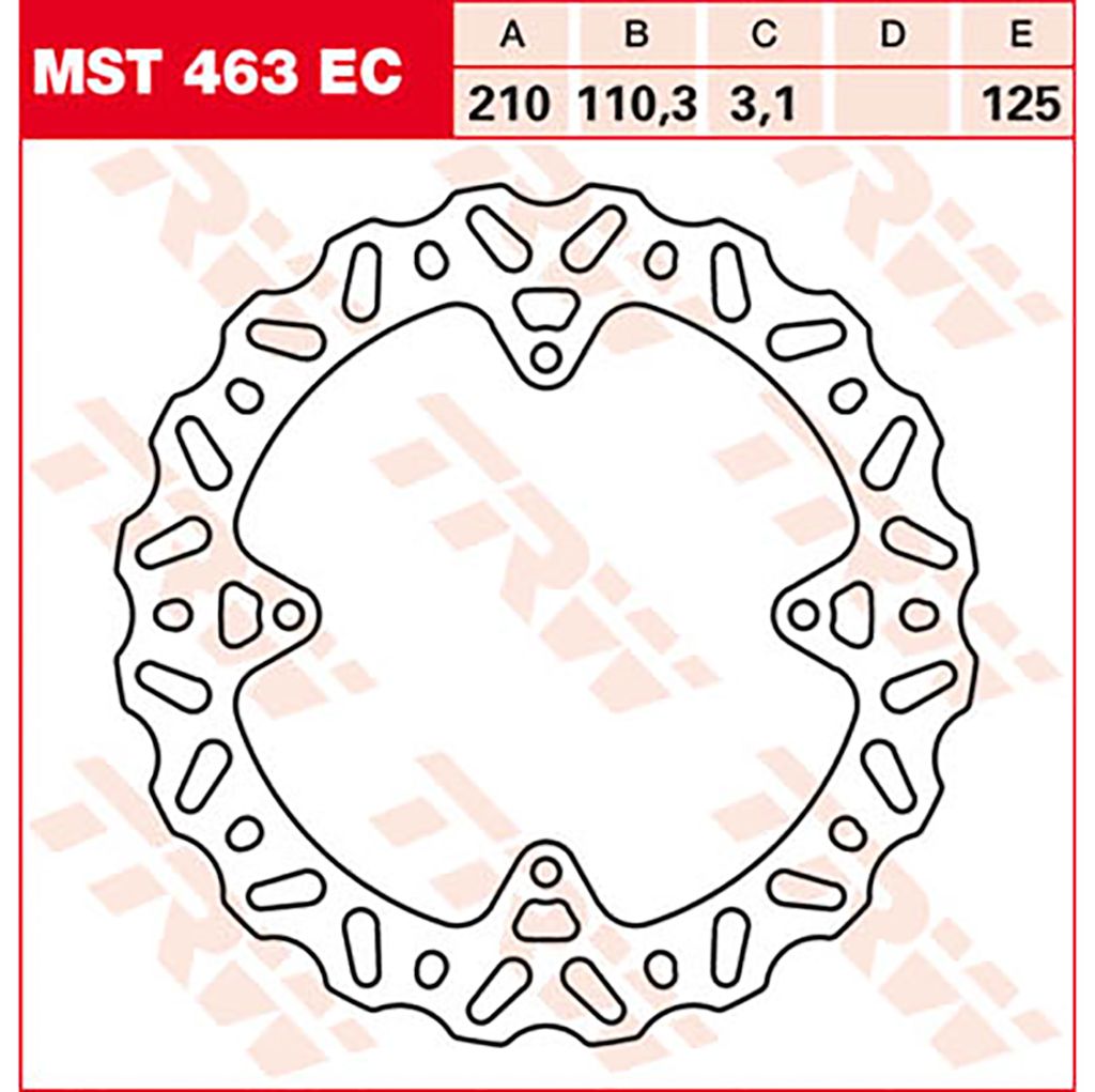 TRW Bremsscheibe Eco Offroad