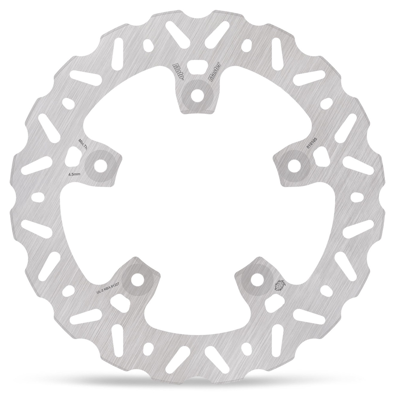 Moto-Master Bremsscheibe Nitro Road hinten starr mit ABE