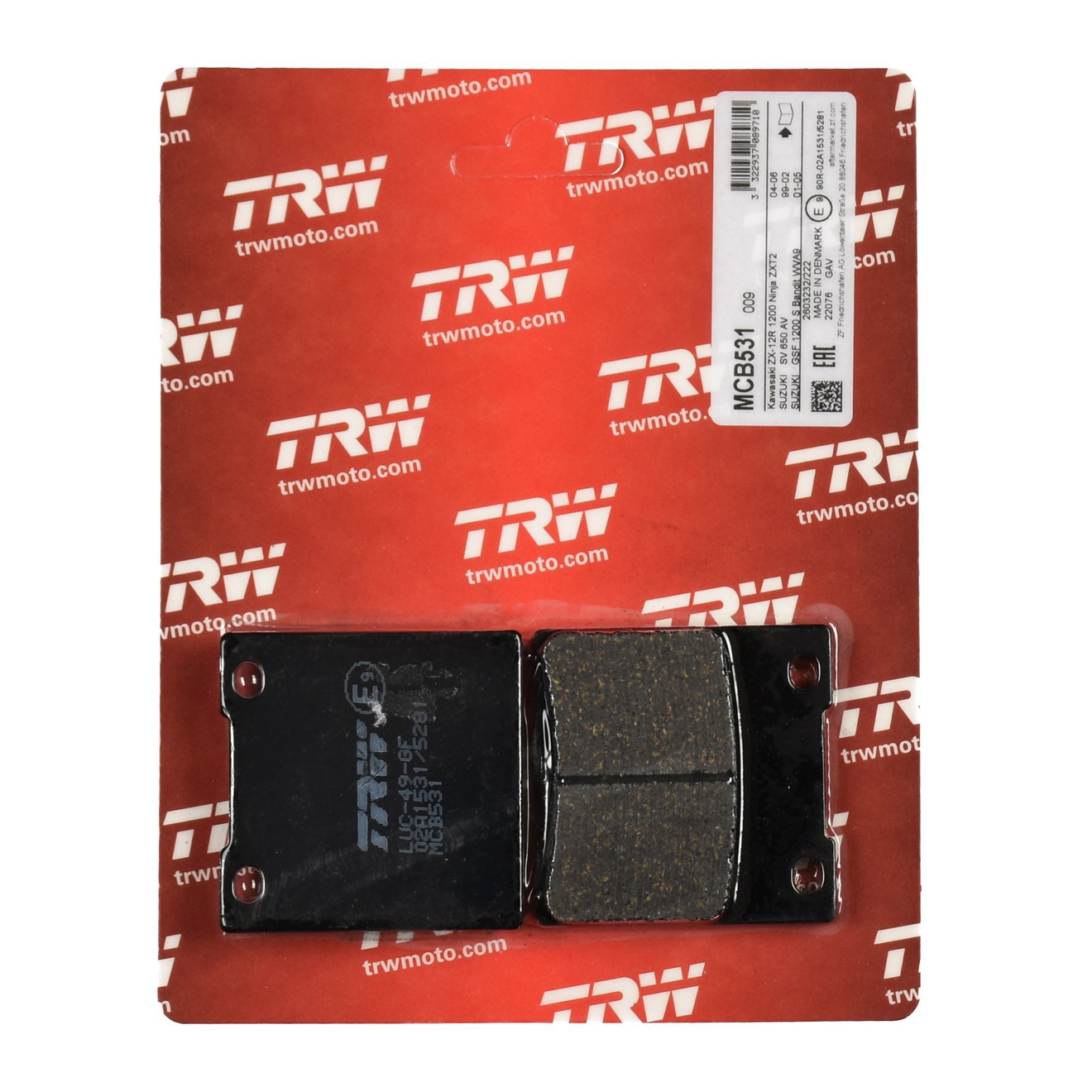 TRW Bremsbelag organisch