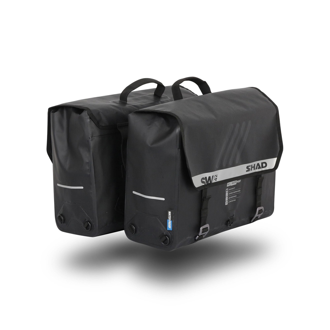 SHAD Seitentaschen SW42 Wasserfest 25 Liter schwarz