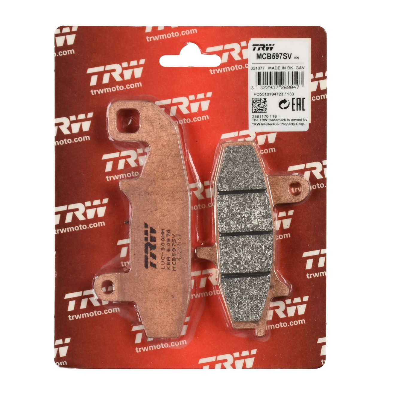 TRW Bremsbelag Sinter Street