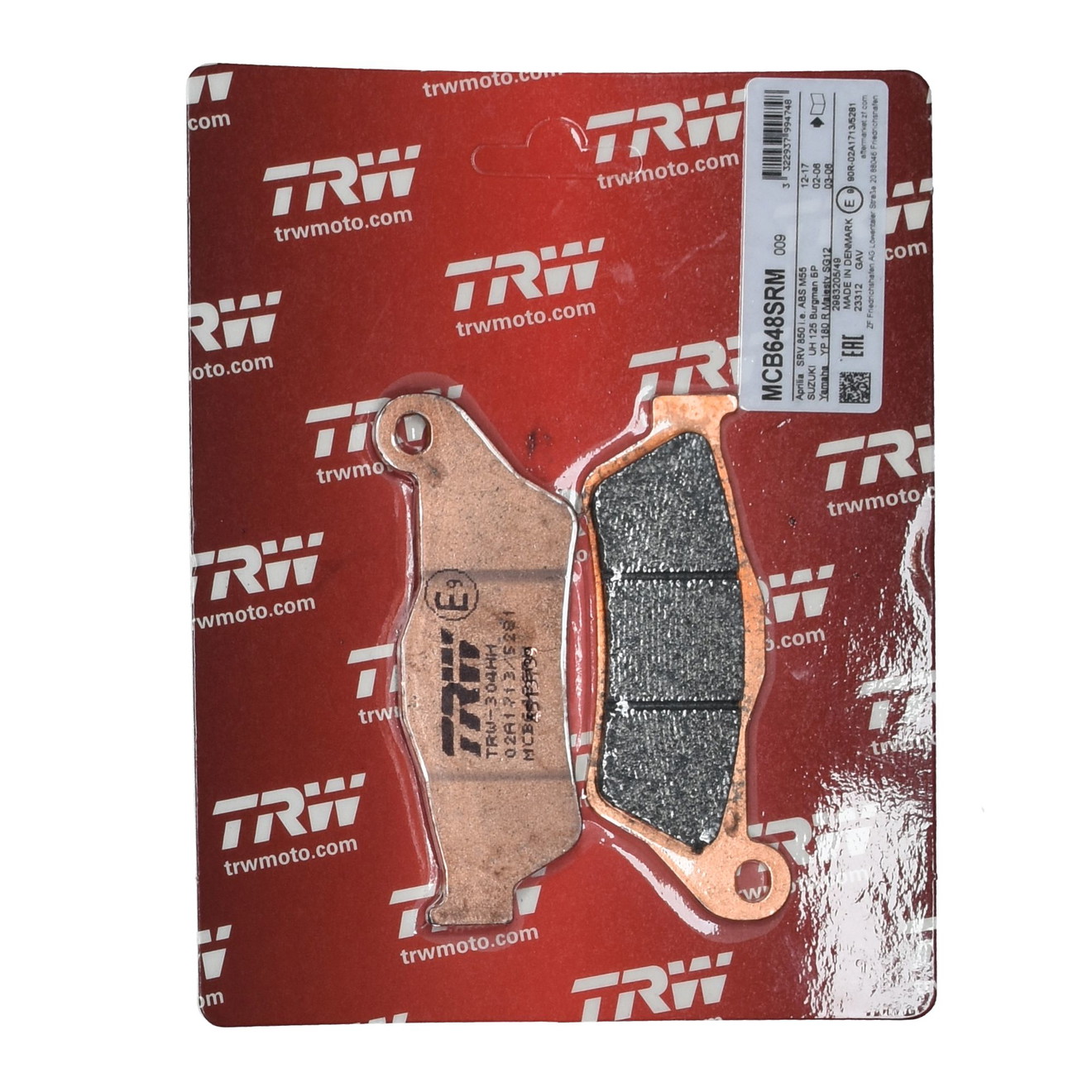 TRW Bremsbelag Sinter MCB648SRM