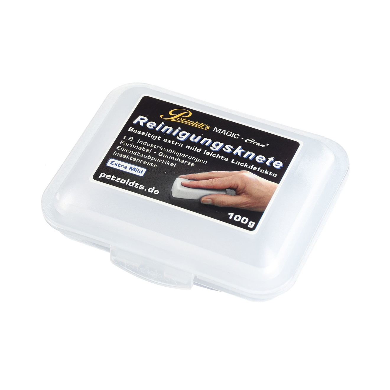 Petzoldts Magic Clean Reinigungs Lackknete mild weiss 100g