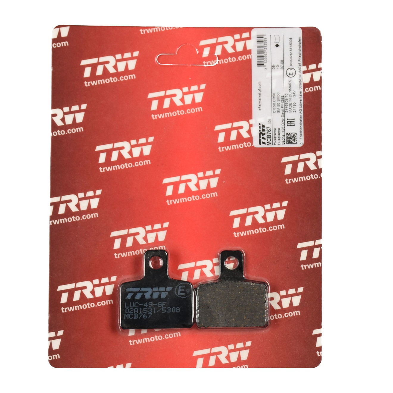 TRW Bremsbelag organisch MCB767