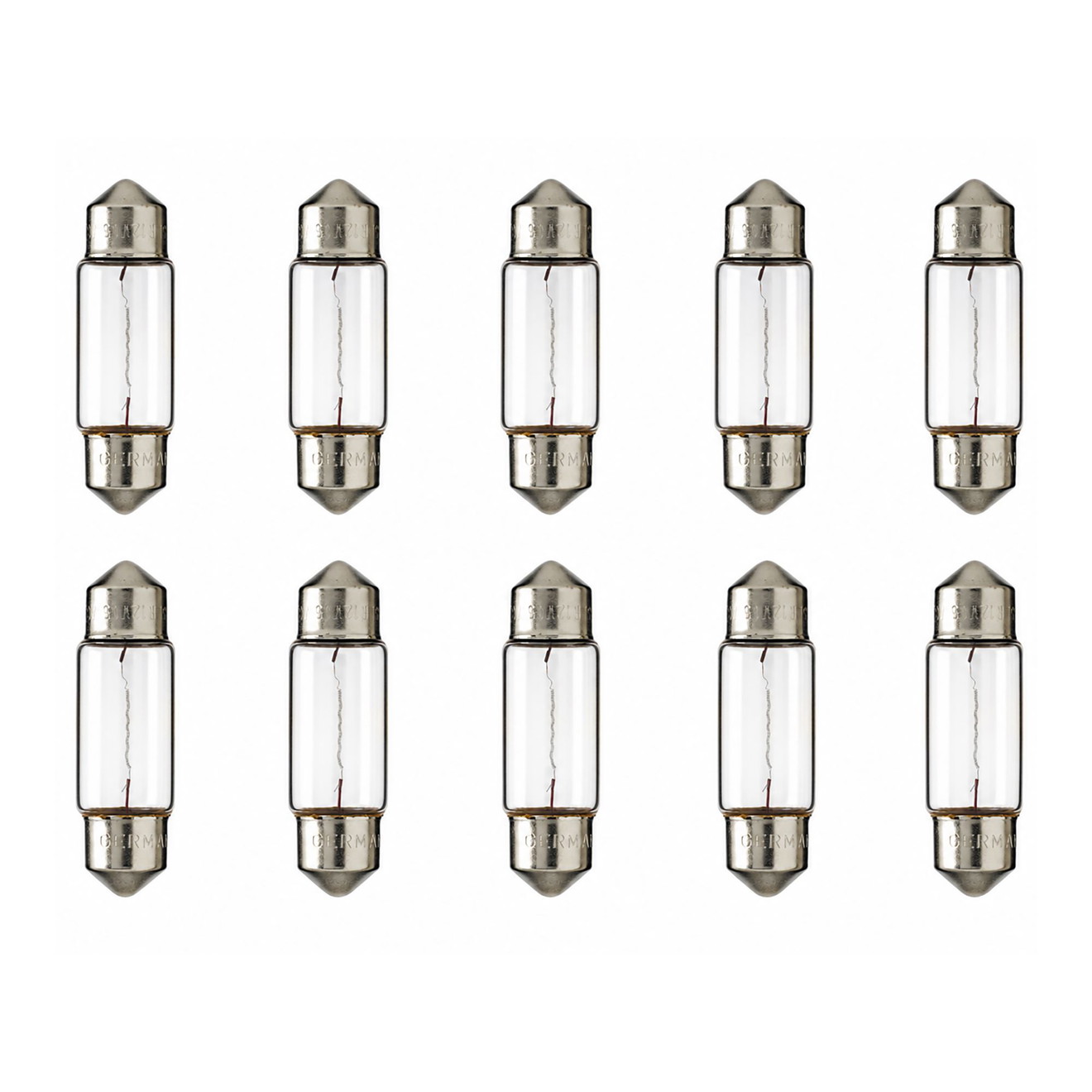 Flösser Lampen 6V 5W SV8.5 11x35 Soffitte VPE10