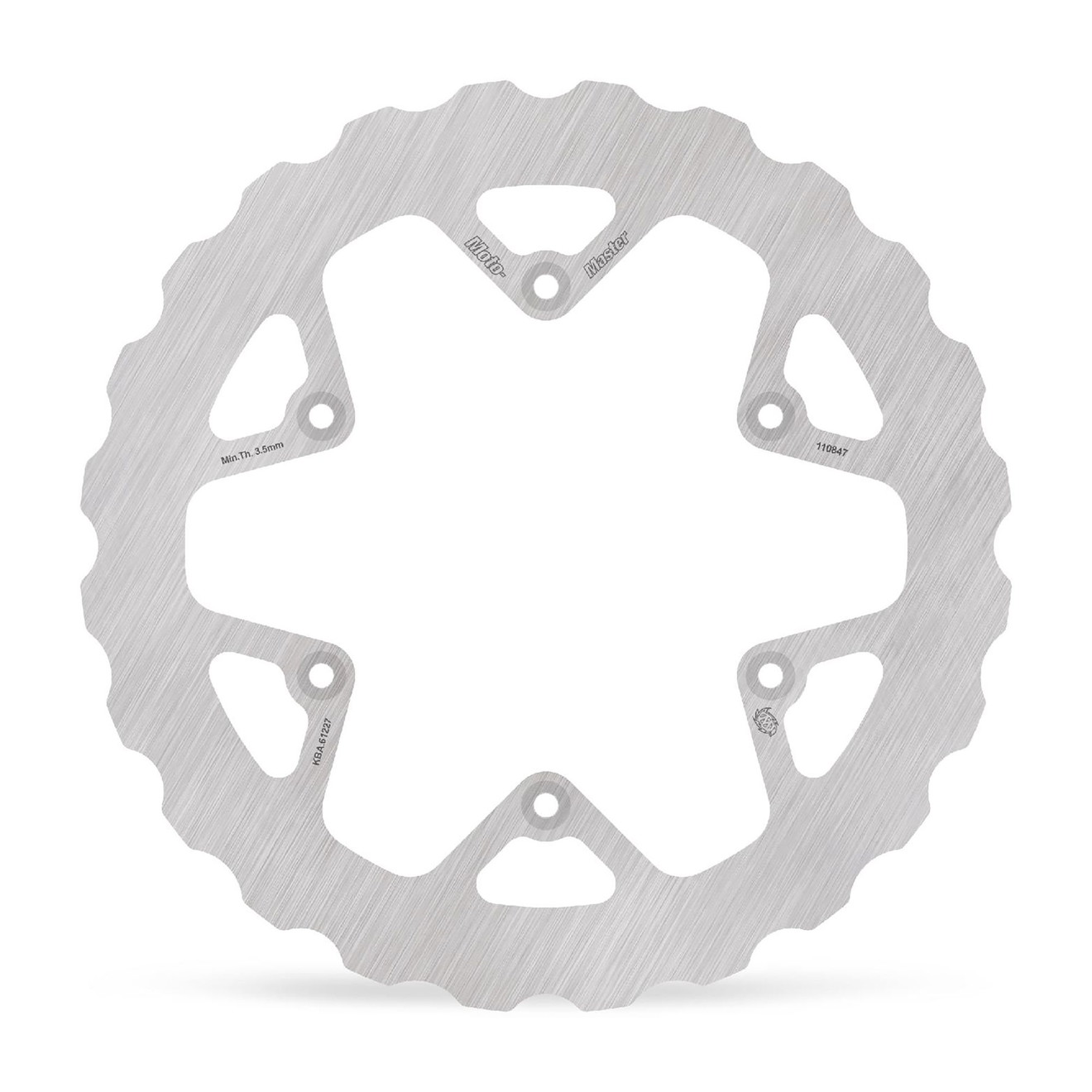 Moto-Master Bremsscheibe Nitro hinten starr Mud/Schlamm mit ABE