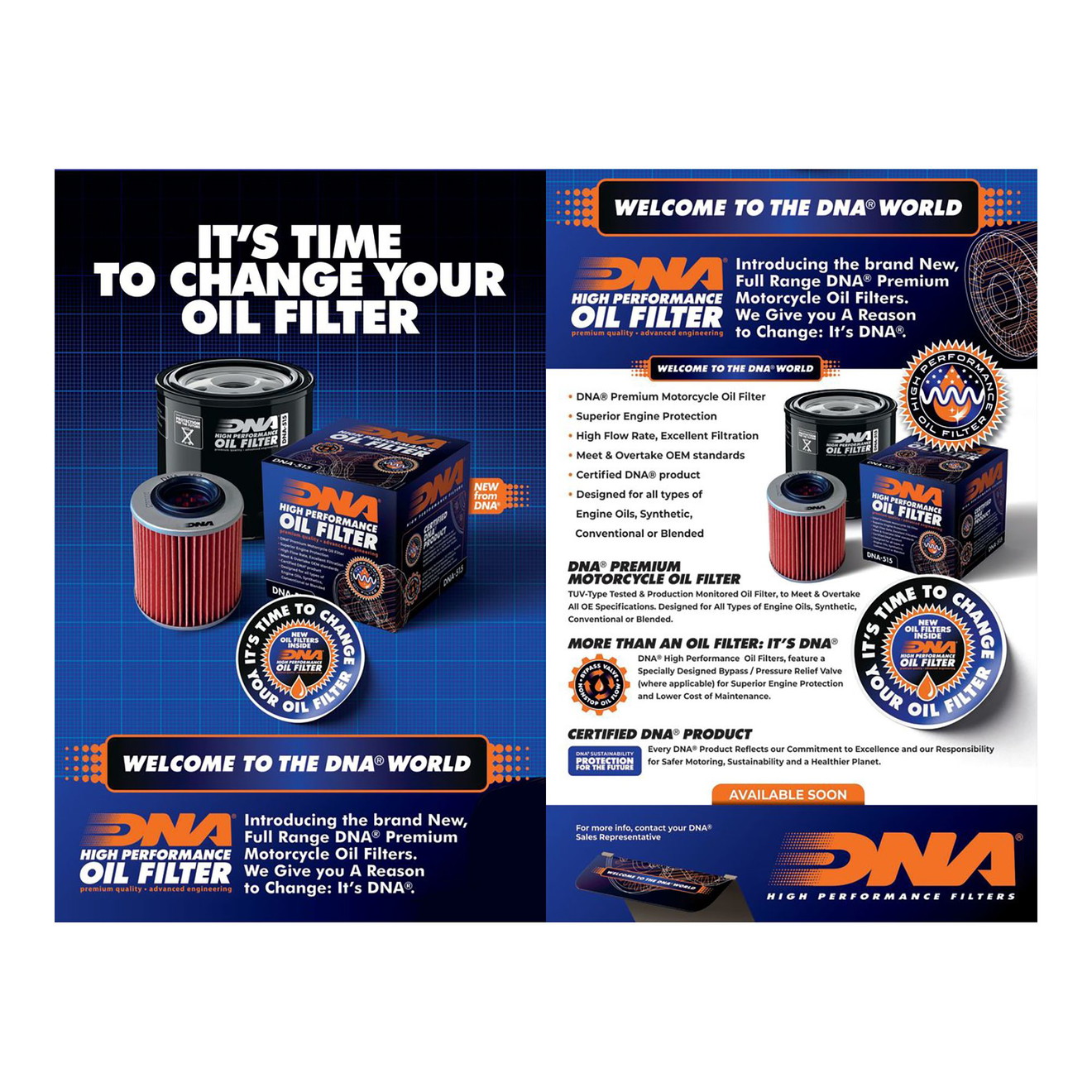 DNA Ölfilter High Performance