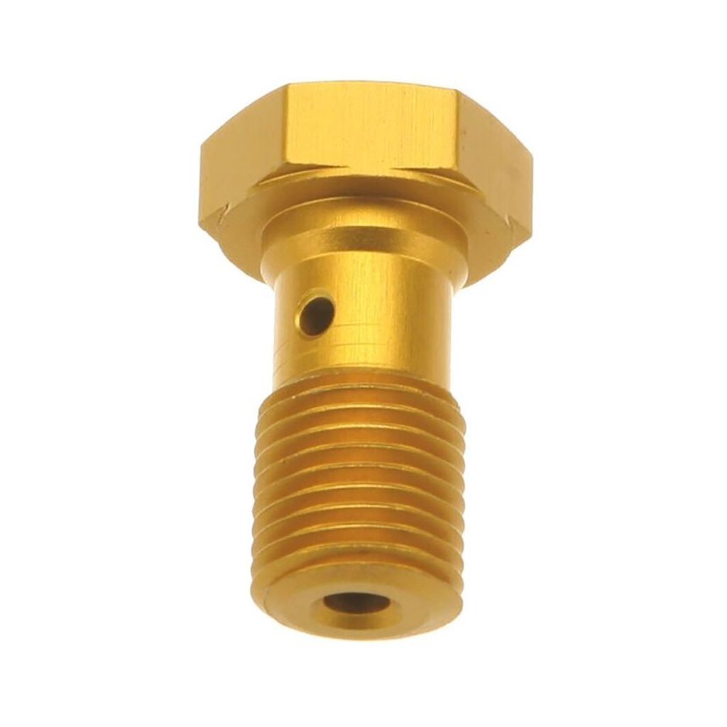TRW Hohlschraube gold M10x1,00 Typ Brembo Einfachhohlschraube MCH911G
