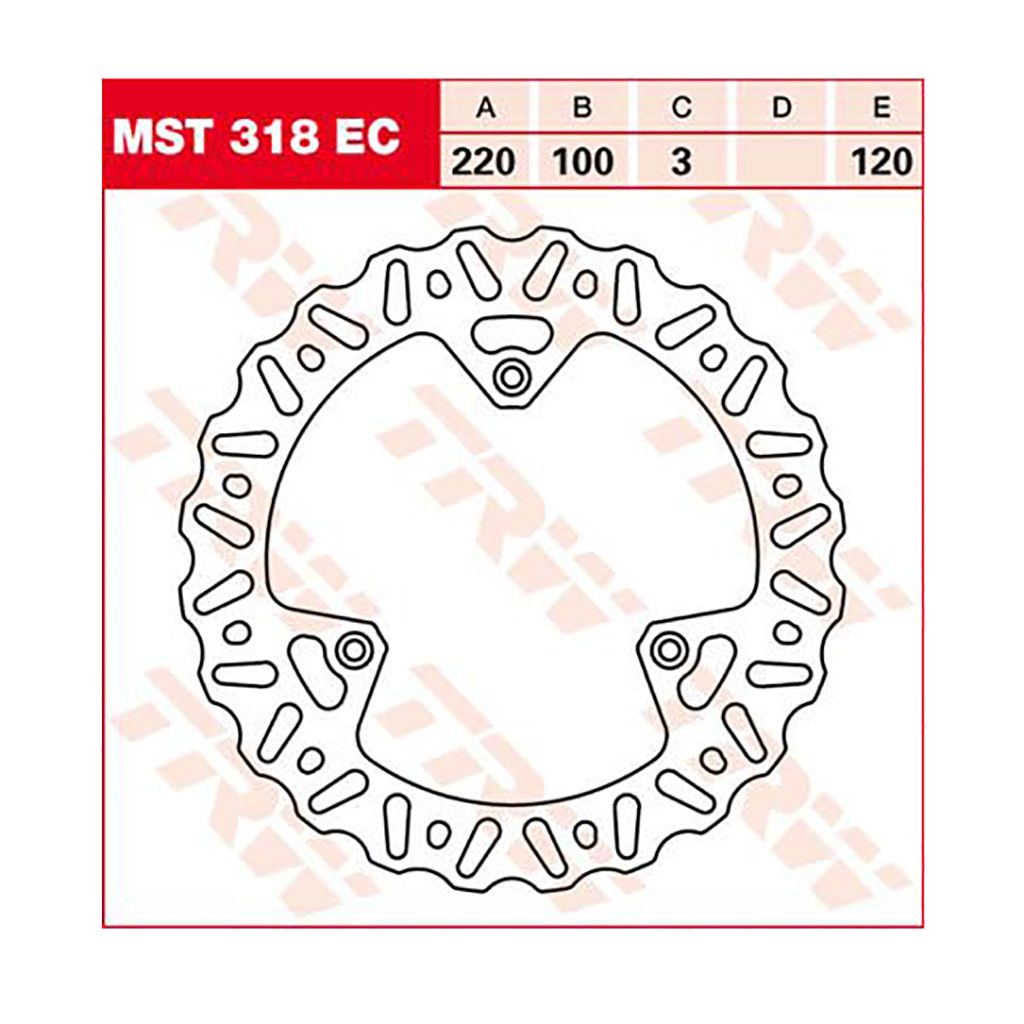 TRW Bremsscheibe Eco Offroad