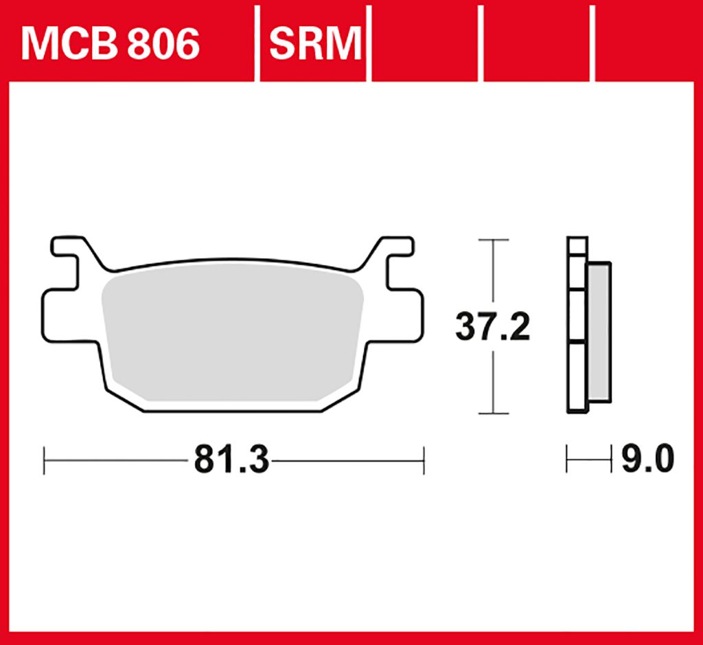 TRW Bremsbelag Sinter
