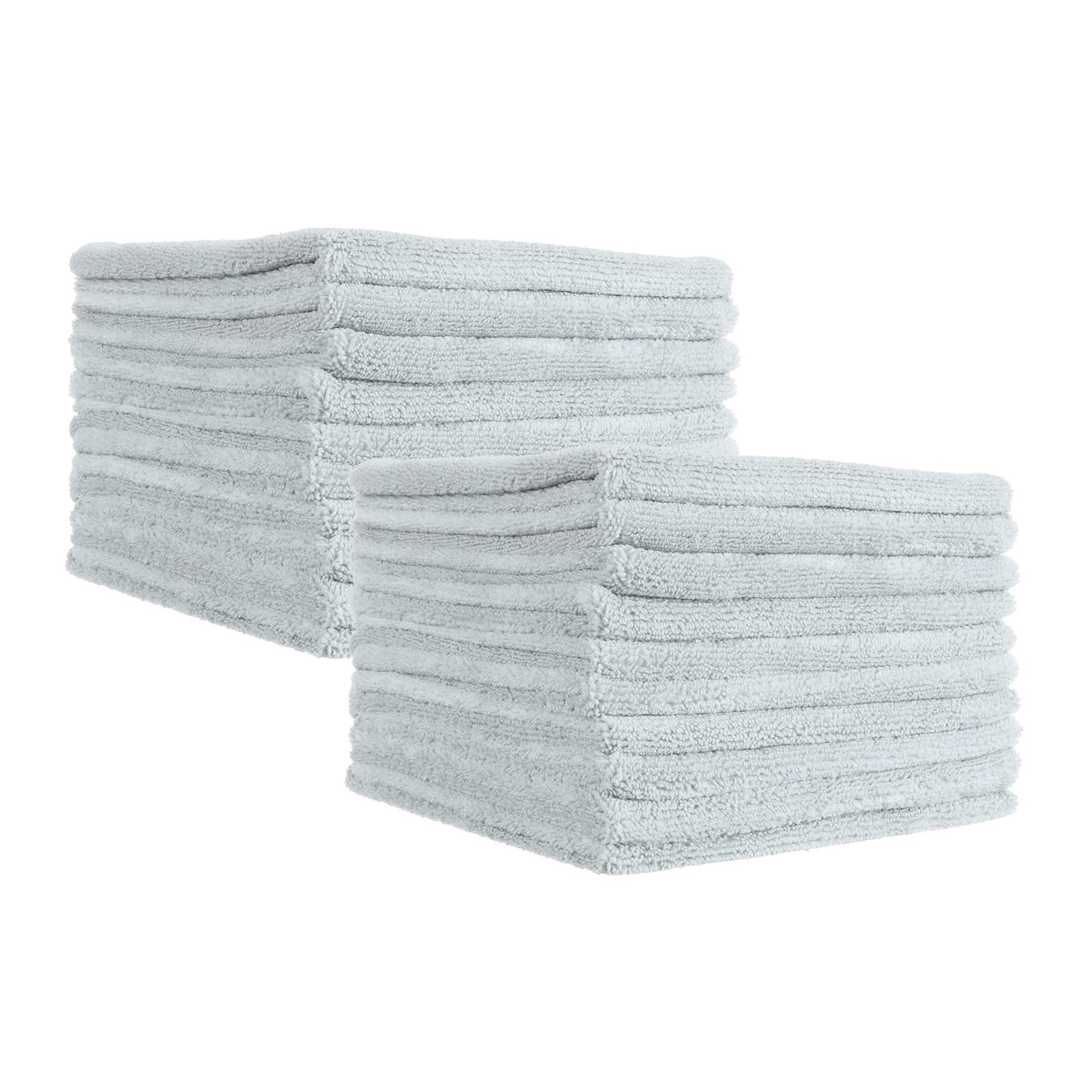 Detail Passion Microvezeldoek Ceramic Buff Splitted Double40 icegrey 20 stuks