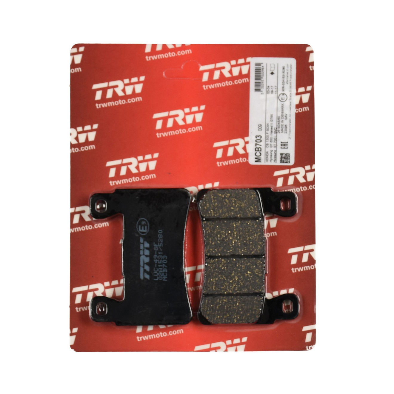 TRW Bremsbelag organisch MCB703