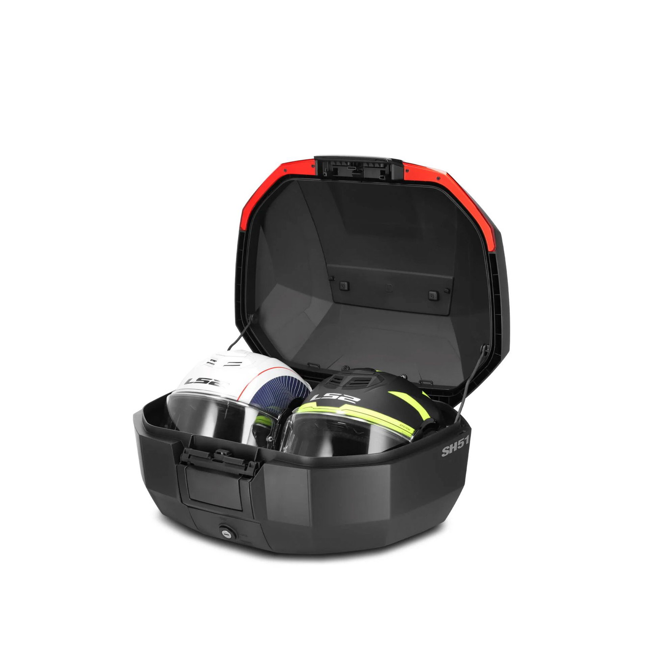 SHAD Topcase SH51 Carbon mit Trägerplatte