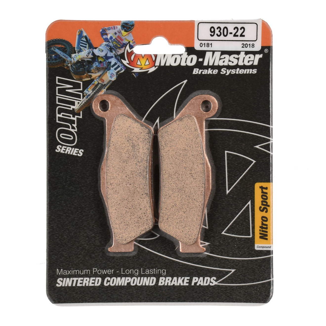 Moto-Master Bremsbelag Nitro Sport ohne ABE