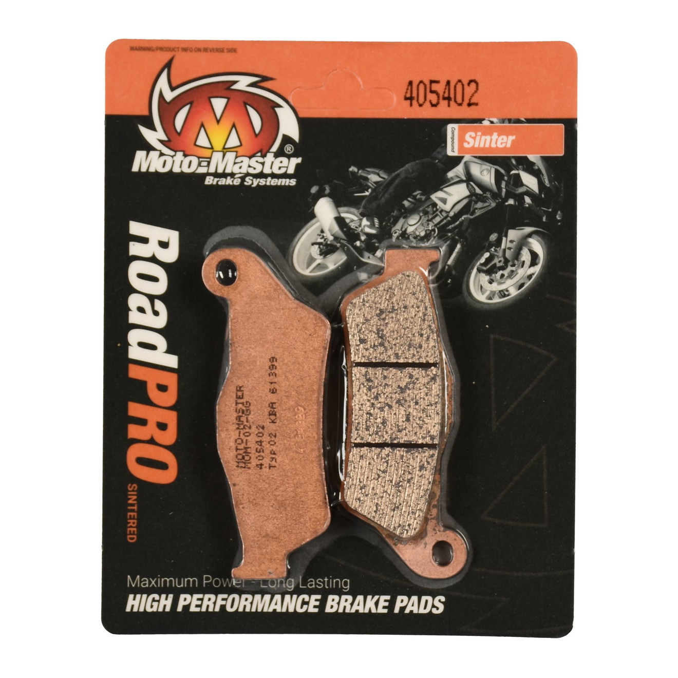Moto-Master Bremsbelag RoadPRO Sinter hinten