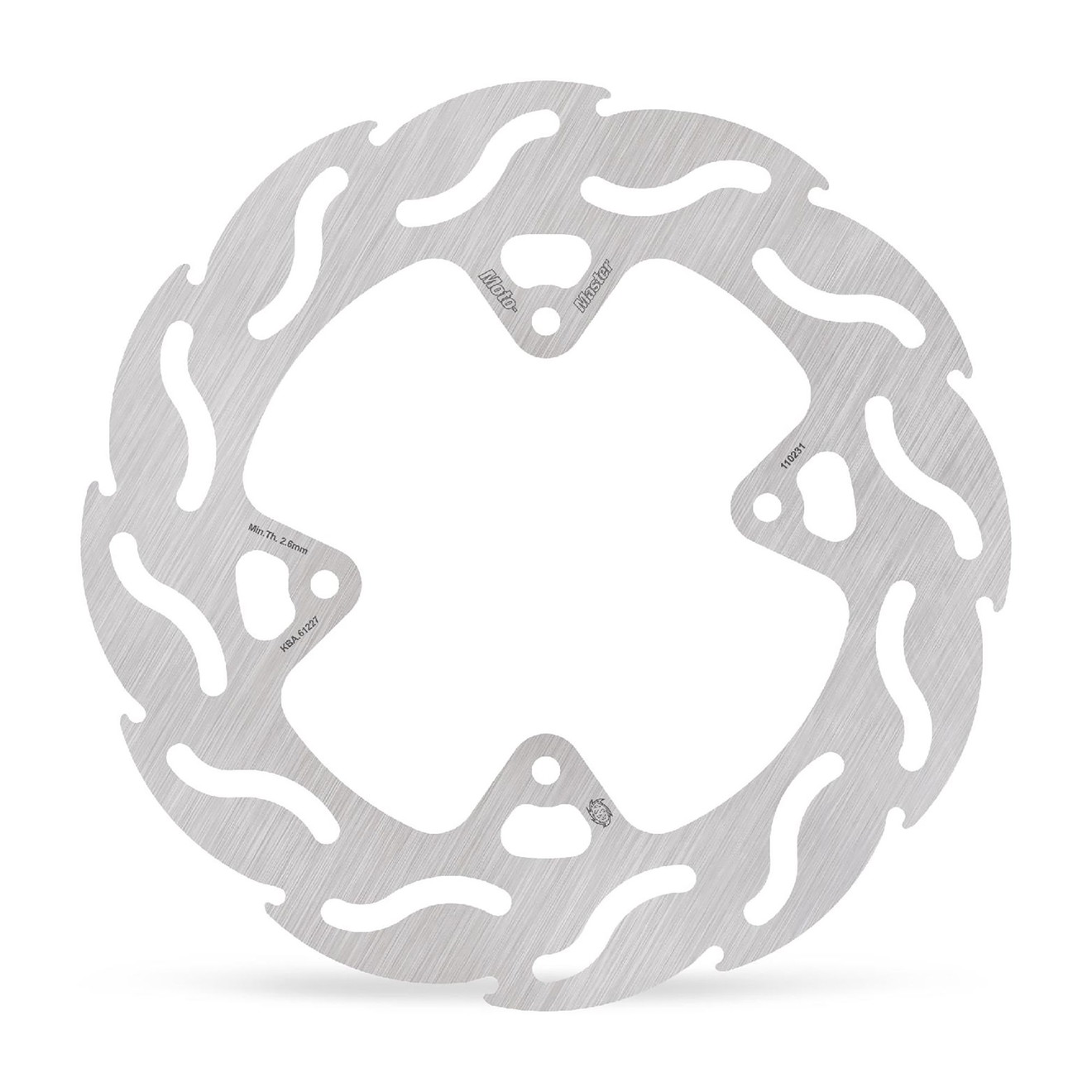 Moto-Master Bremsscheibe Flame vorn starr mit ABE