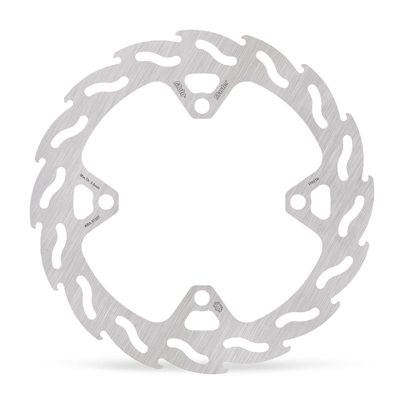 Moto-Master Bremsscheibe Flame hinten starr mit ABE