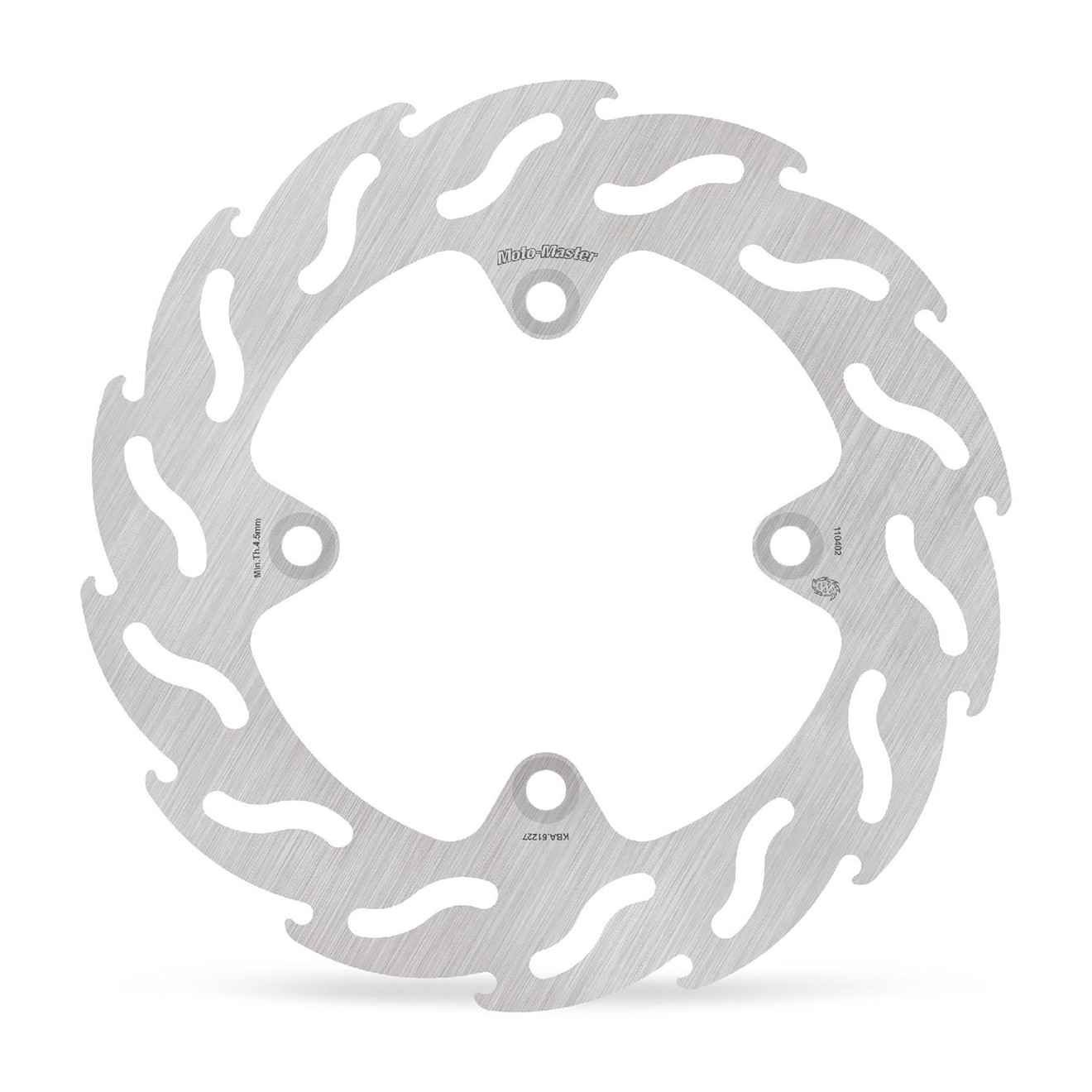Moto-Master Bremsscheibe Flame vorn links starr mit ABE