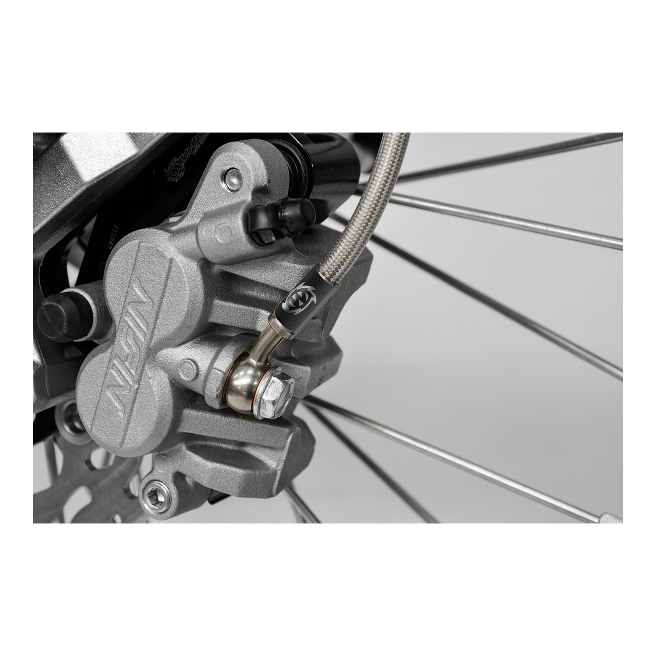 Moto-Master Stahlflexleitung f. OEM vorne