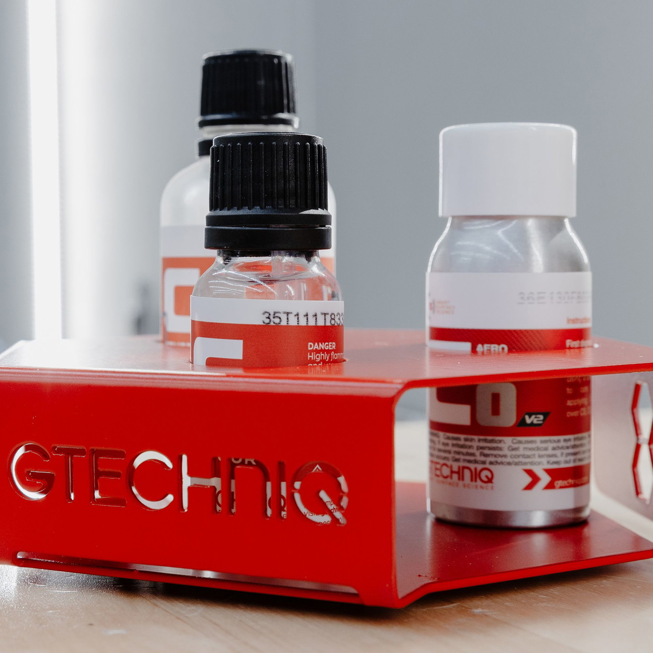 Suport pentru uleiuri ceramic Gtechniq Hexagon – format 3