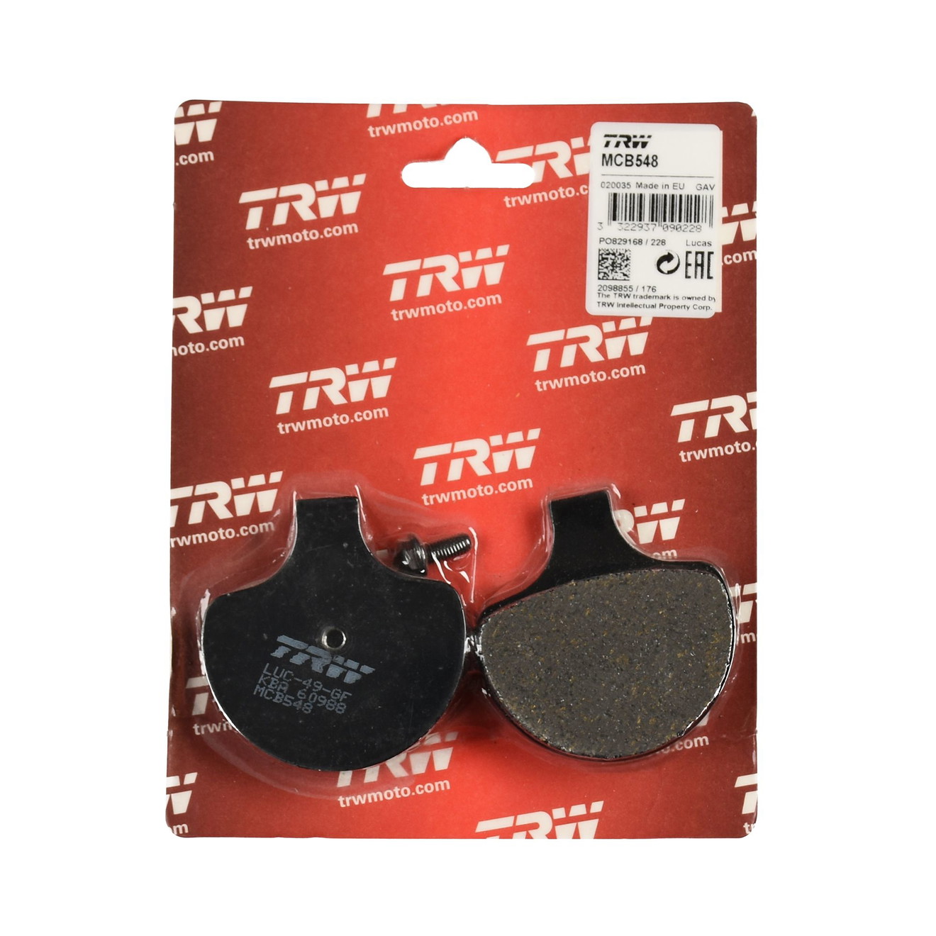 TRW Bremsbelag organisch MCB548