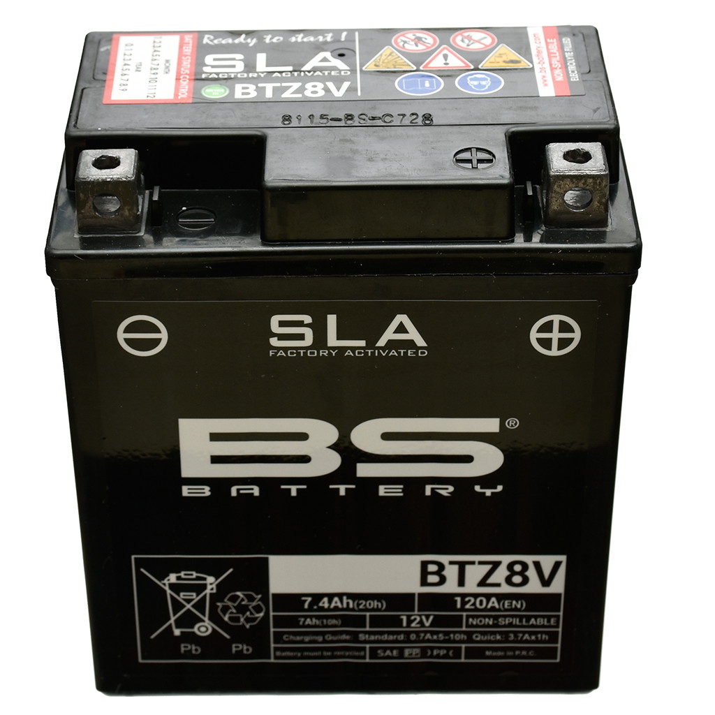 BS Batterie 12V 7,4AH YTZ8V GEL