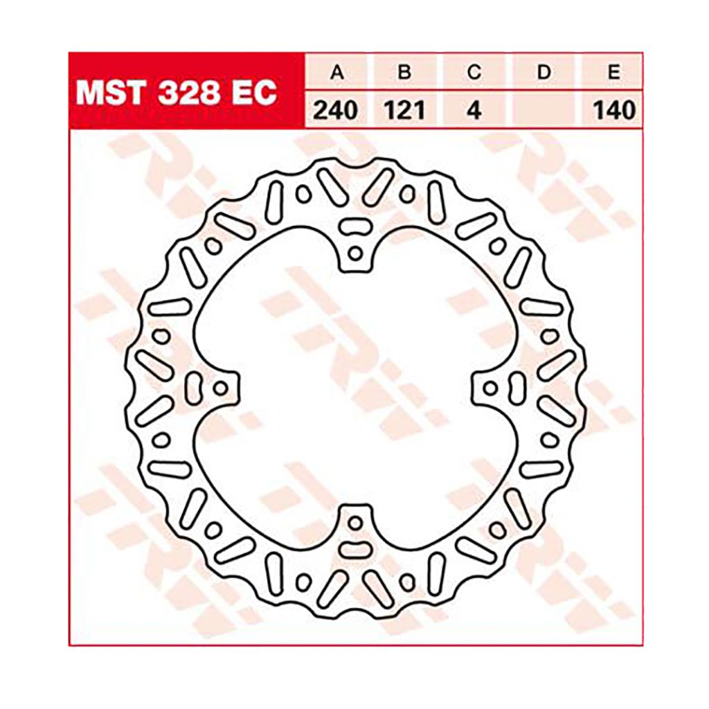 TRW Bremsscheibe Eco Offroad