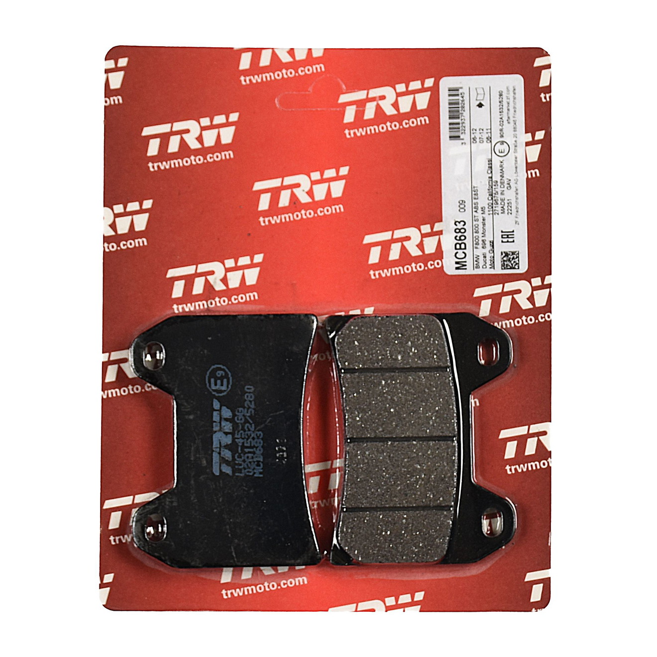 TRW Bremsbelag organisch