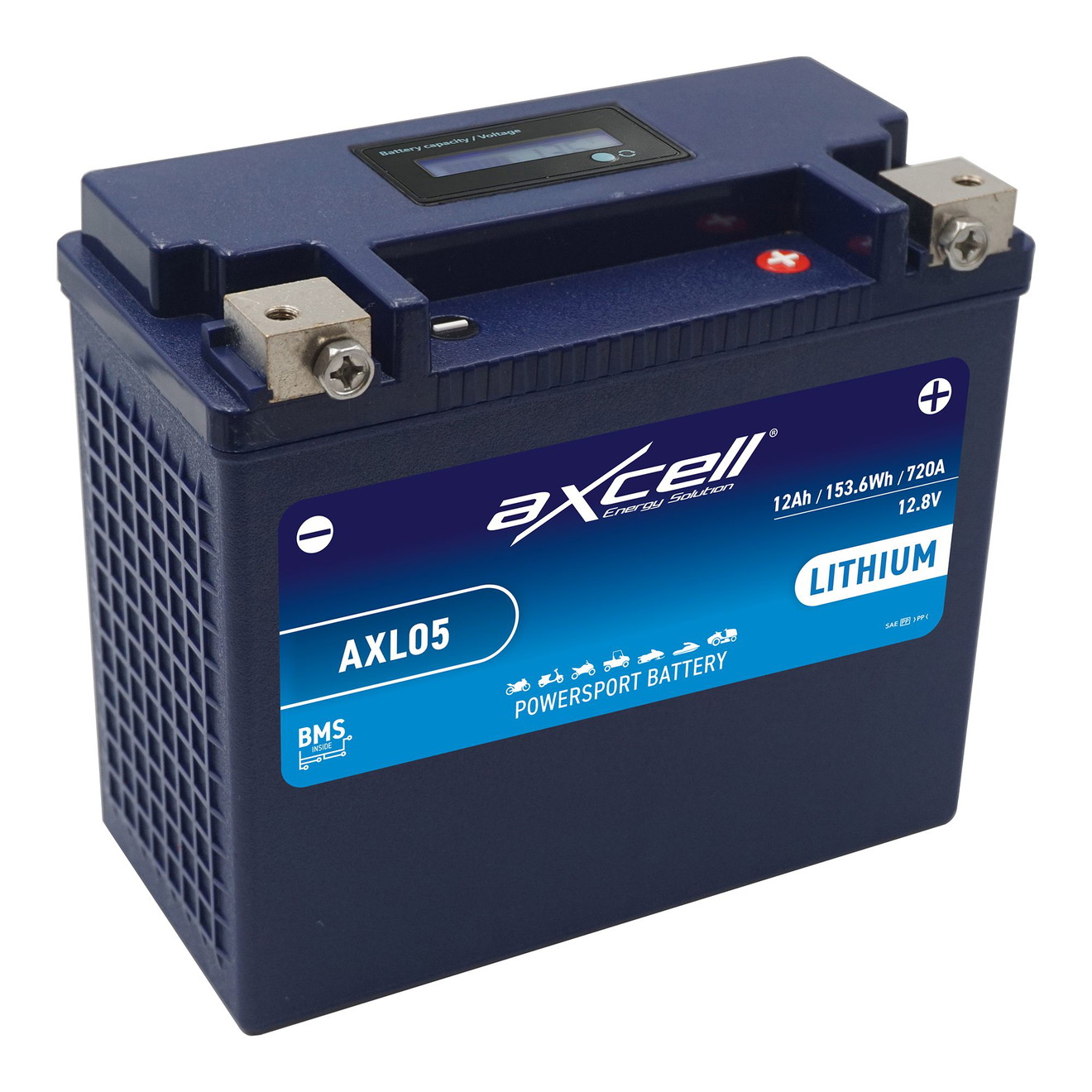 AXCELL Batterie 12V Lithium-Ionen