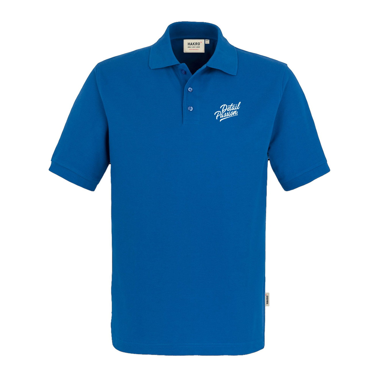 Detail Passion Poloshirt Royal blauw L