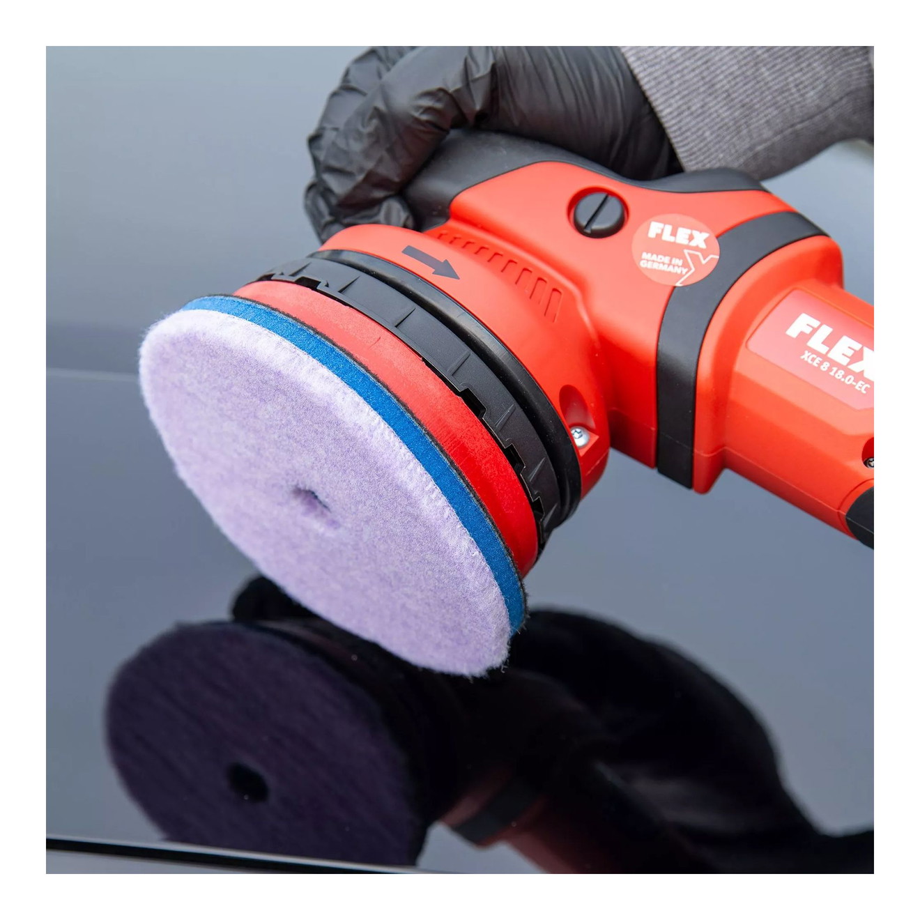 Set 5 Pad-uri Polishing DP Pro 125mm Therminator Hybrid Wool până la Finish