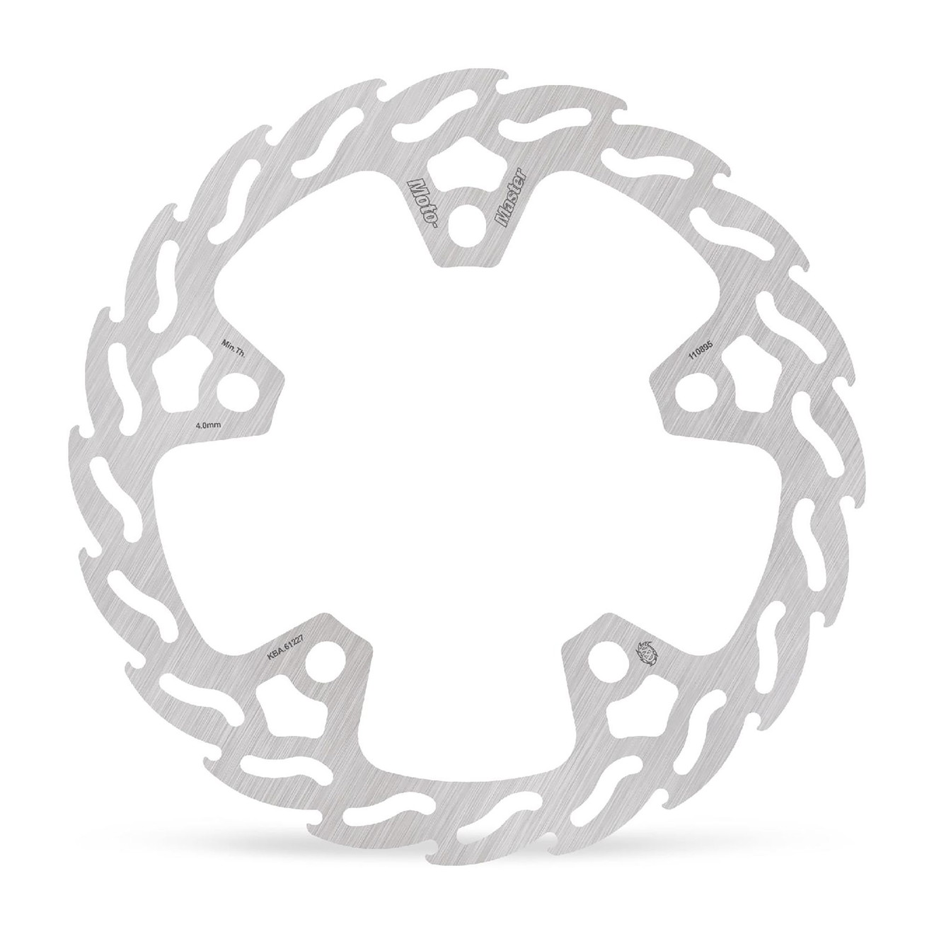 Moto-Master Bremsscheibe Flame vorne starr Gussrad