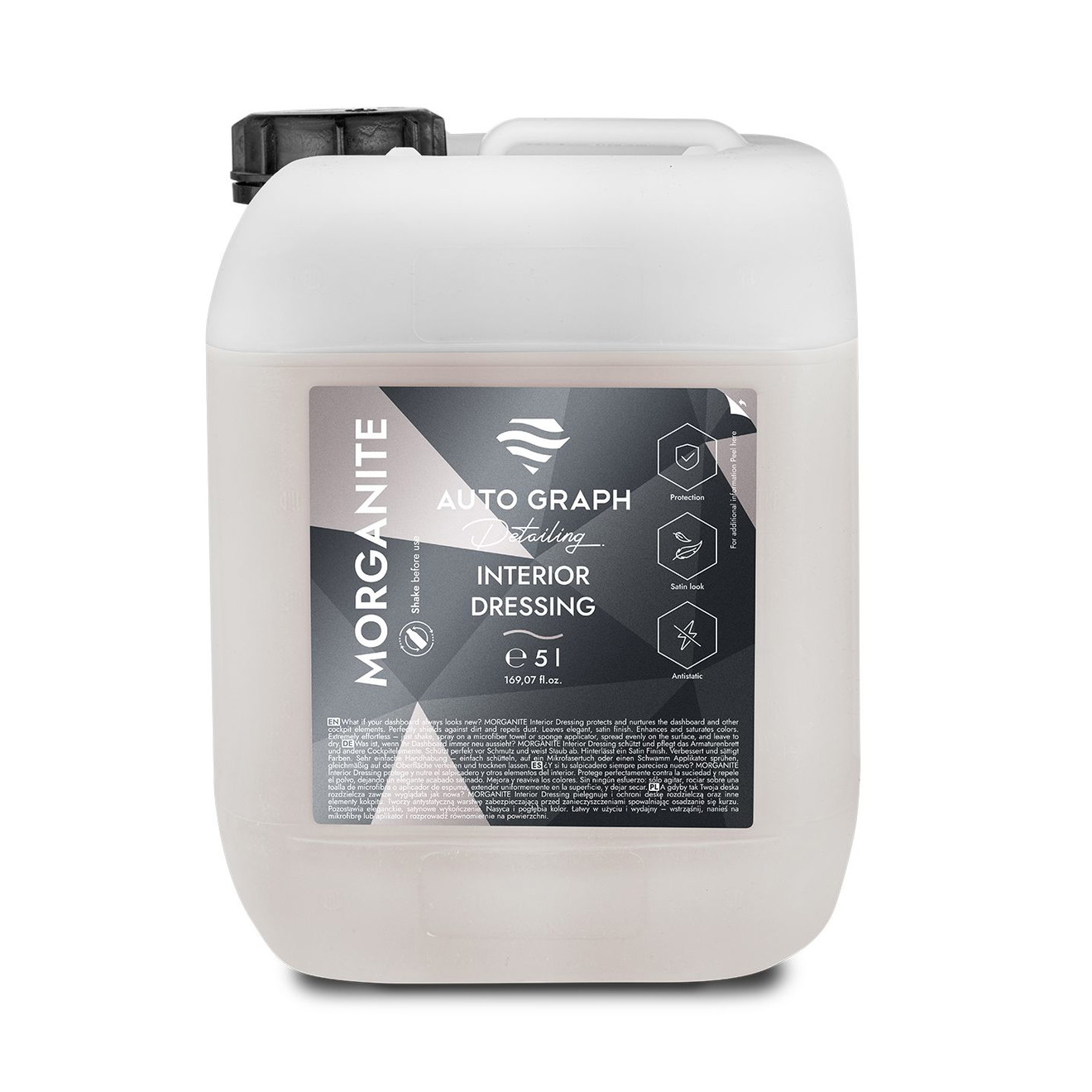 AUTO GRAPH MORGANITE Kunststofverzorging Interieur Dressing 5000ml