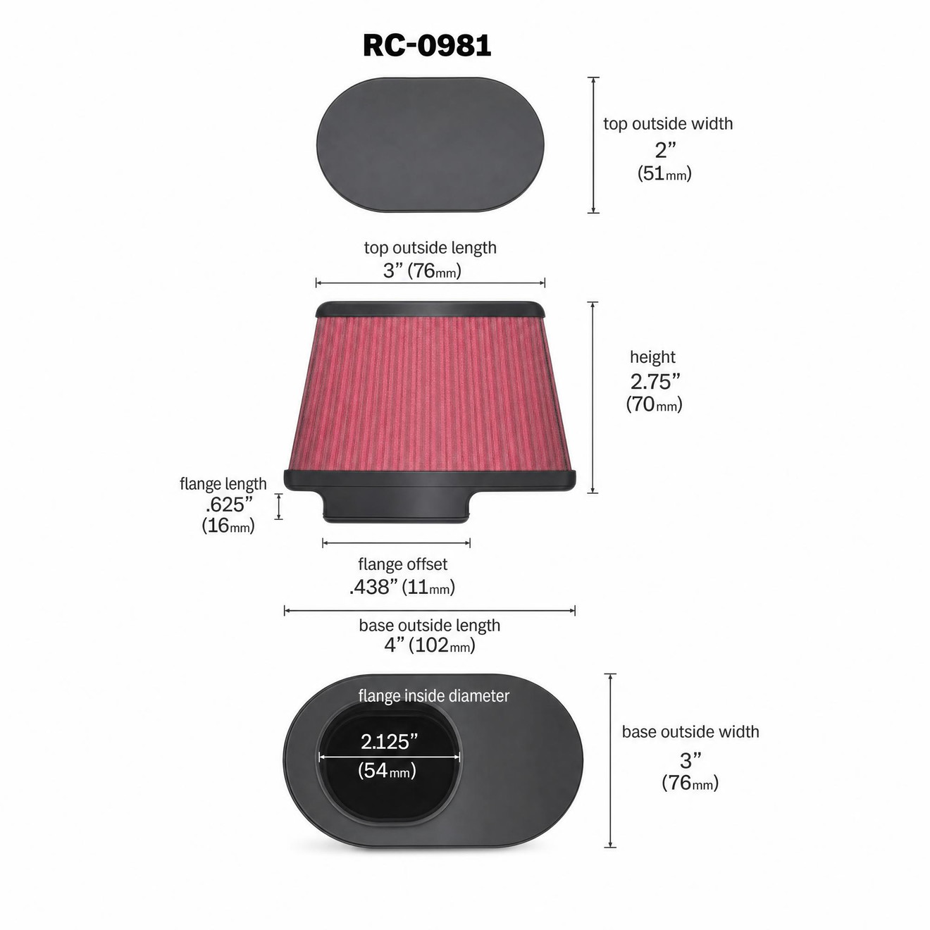 K&N Racing Luftfilter