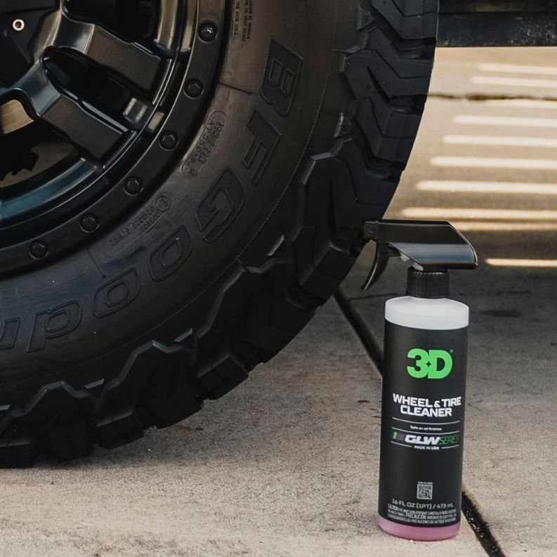 3D GLW Tire & Wheel Cleaner 473ml