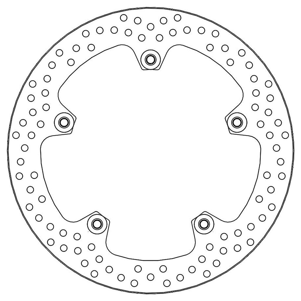 Moto-Master Bremsscheibe Halo vorn schwimmend inkl. Floater mit ABE