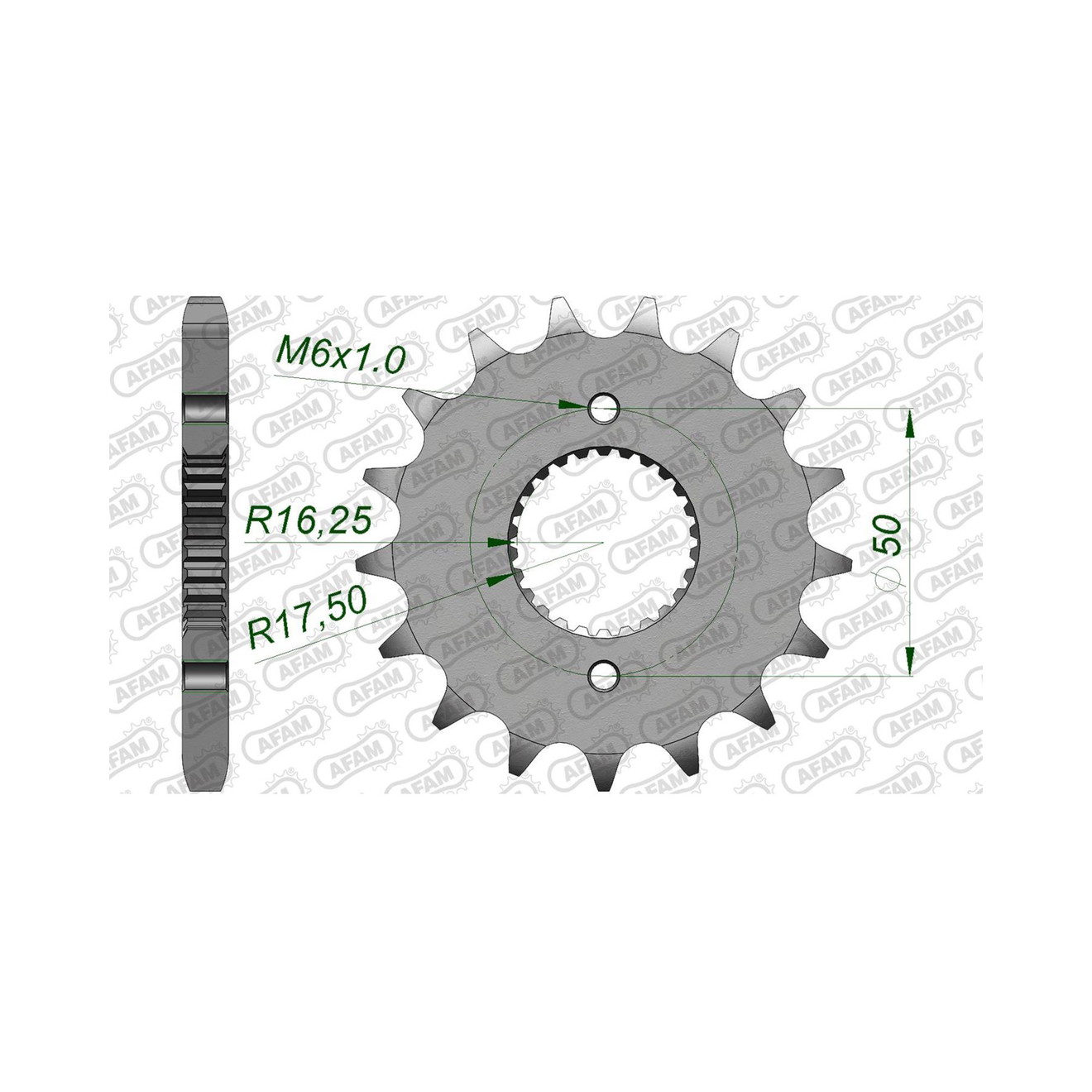 AFAM Ritzel #530 17 Zähne