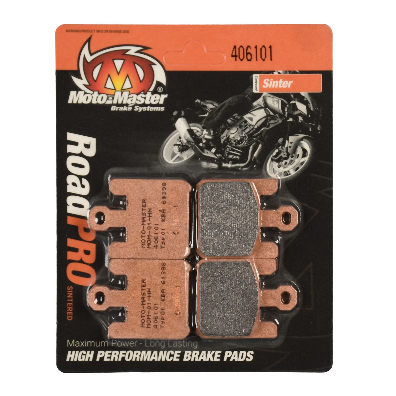 Moto-Master Bremsbelag RoadPRO Sinter vorn