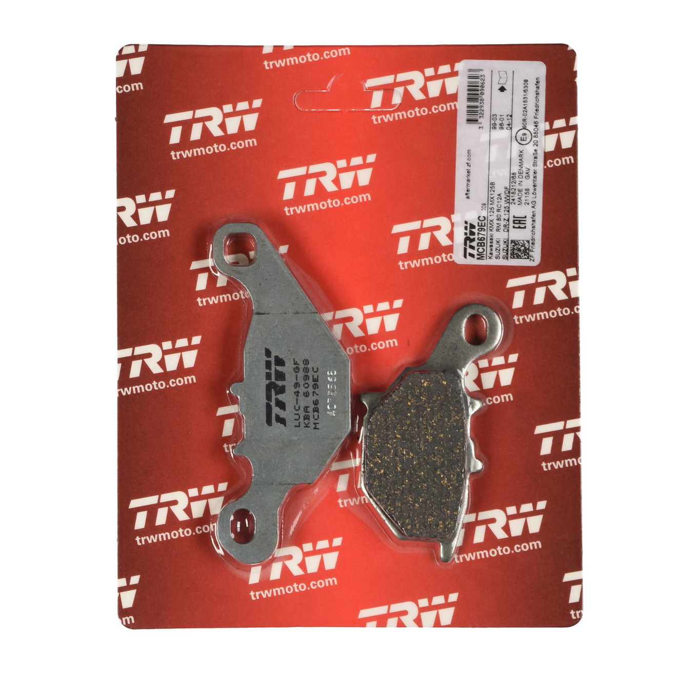 TRW Bremsbelag organisch