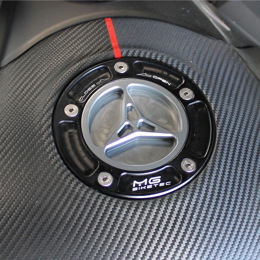 MG-Biketec Austria Tankdeckel titan