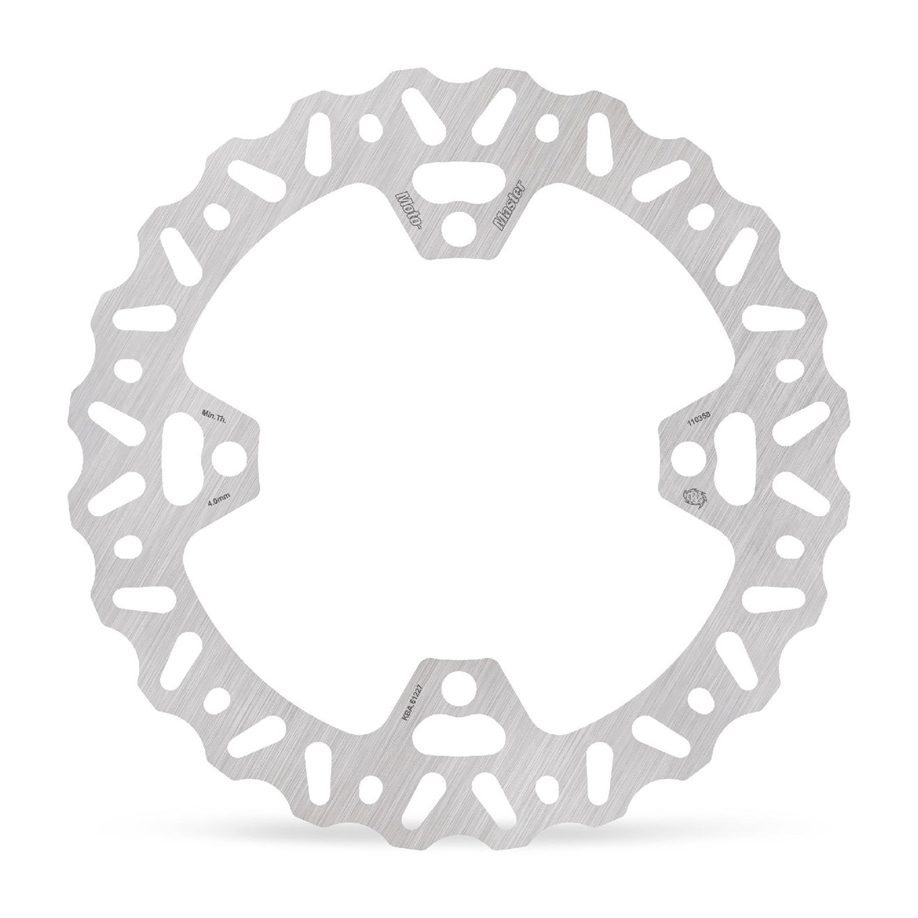Moto-Master Bremsscheibe Nitro hinten starr mit ABE